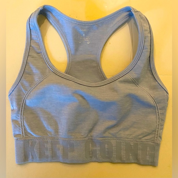 Light Blue Sport Bra size medium - Picture 1 of 3